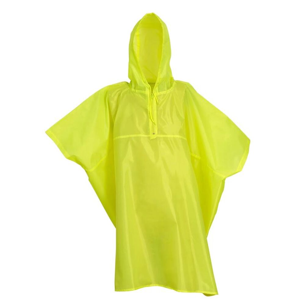 Yoko Unisex Adult Yoko Promo Poncho / Hi Vis Yellow